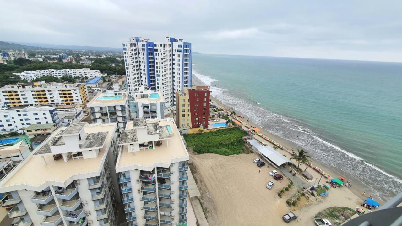 Arena Plaza Departamento Playa Con Vista Al Mar Apartment Tonsupa Exterior foto